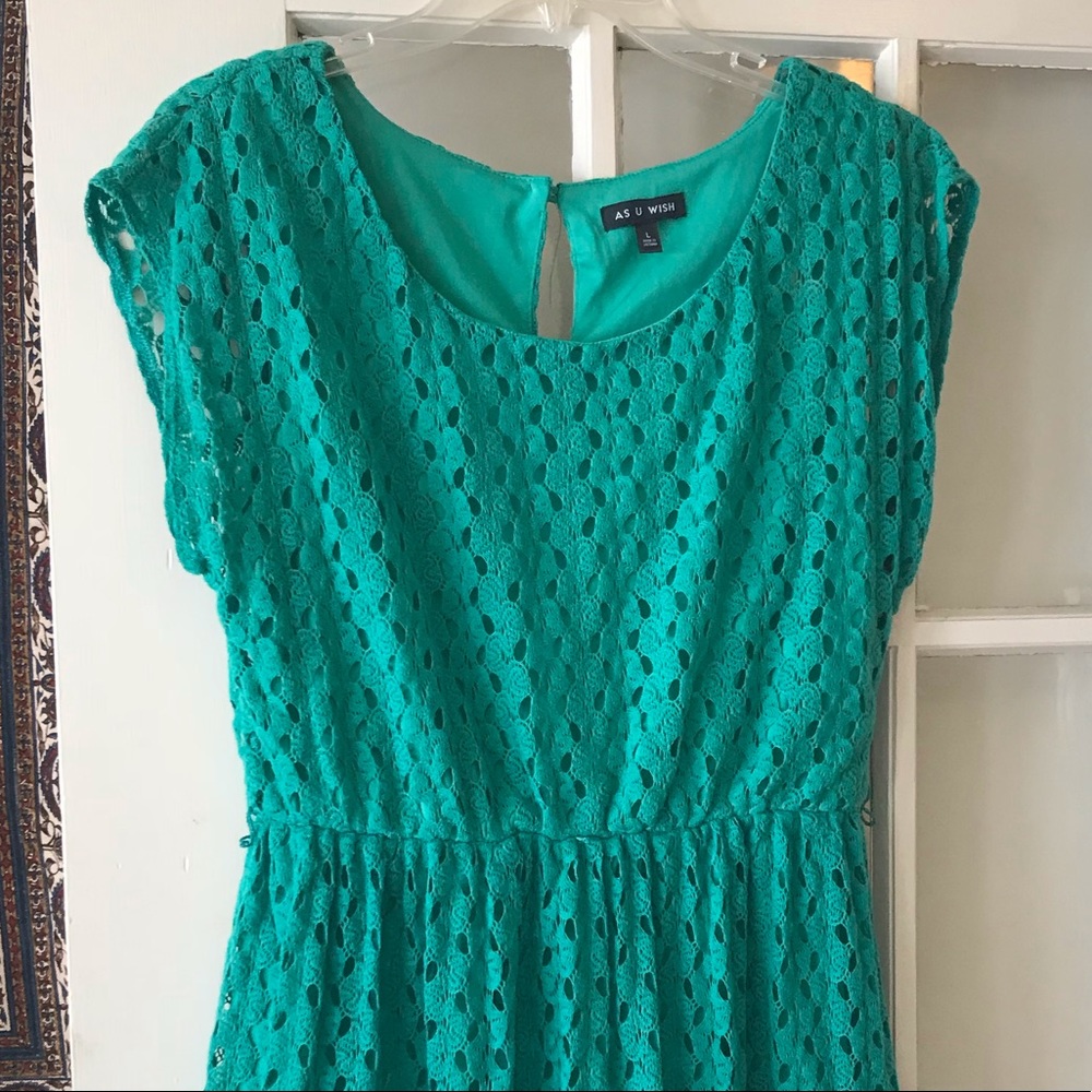 Knit green As You Wish Dress size - L
